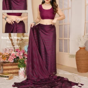 Tanya Mittal Rimzim Silk Saree – Ready to Wear | Buy Now