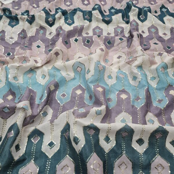 Luxurious Soft Chinon Fabric @ ₹300/M