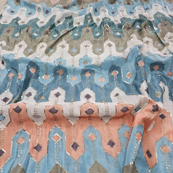 Luxurious Soft Chinon Fabric @ ₹300/M