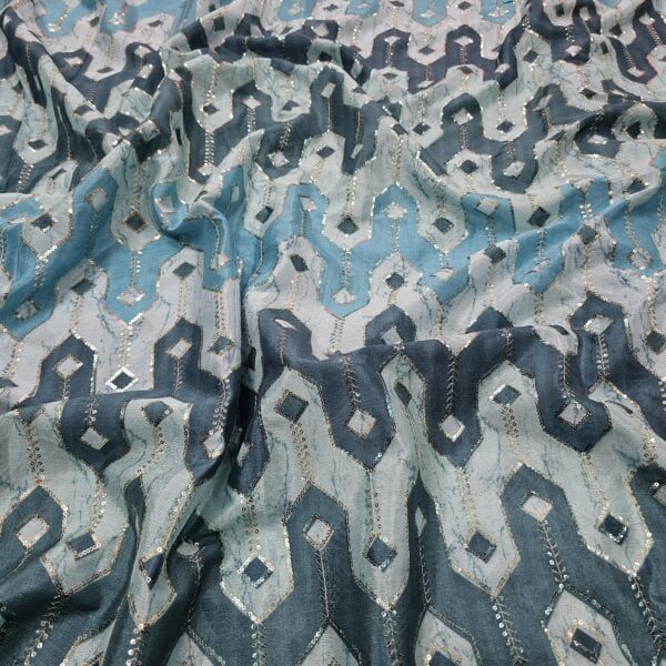 Luxurious Soft Chinon Fabric @ ₹300/M