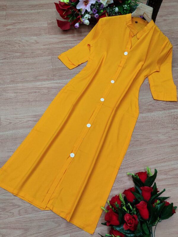 A27 NAIRA Kurti Collection by KF - 14kg Rayon, 7 Designs, Available in L, XL, XXL Sizes - Image 2