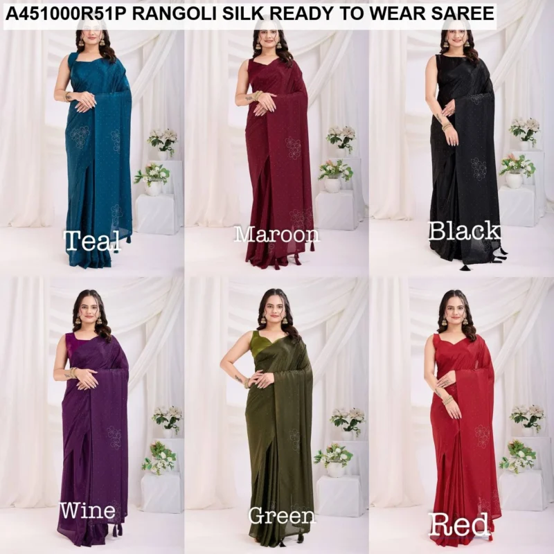 Rangoli Silk ready to wear saree in Shimla catalogue