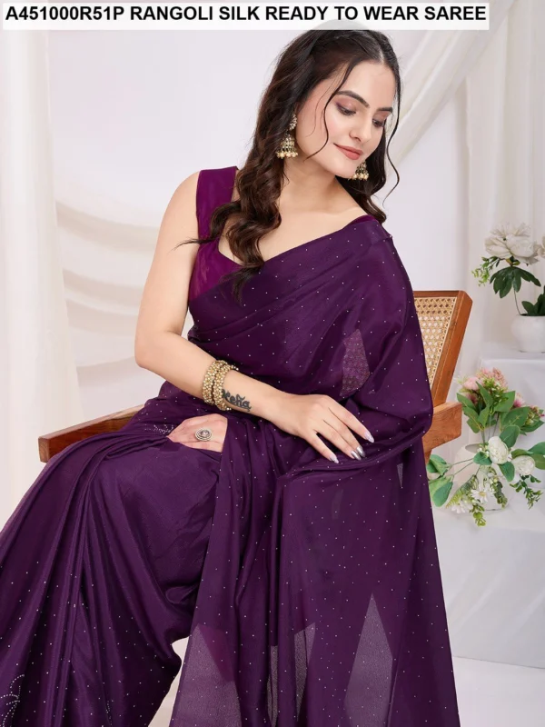 Rangoli Silk ready to wear saree in Shimla catalogue