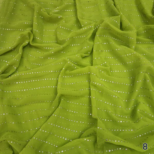 Soft Faux Georgette Embroidered - Latest Bollywood Inspired Fabrics | Bollywood Fabric Fables - Image 7