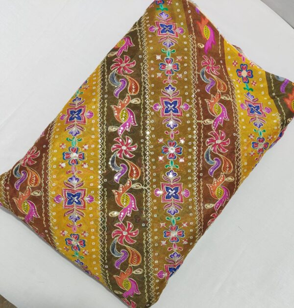 Position Print Crepe with Sequence - ₹580/m, 44 Inches Wide - Image 3