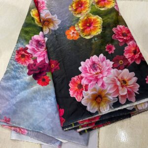 digital print crepe fabric