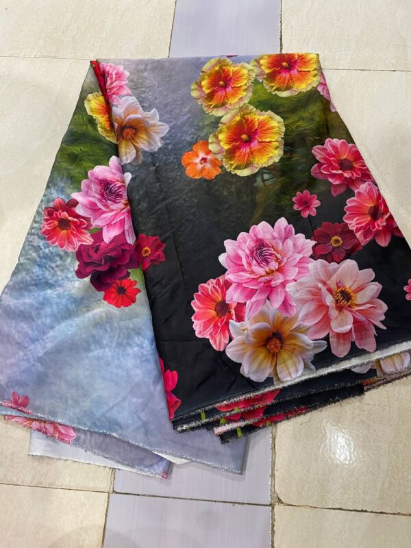 digital print crepe fabric