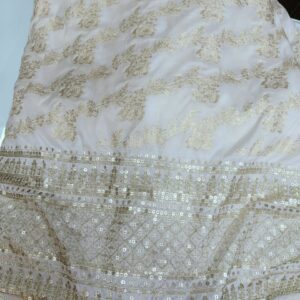 Banarasi Dyeable Silk With Embroidery Panel 1