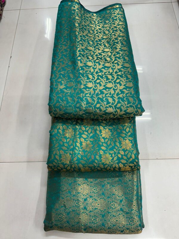 Banarasi Tapeta Silk Fabric For Wholesale (14)