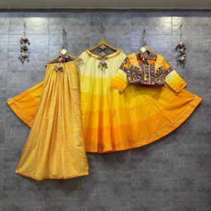 Digital Print Muslin Cotton Lehenga Choli (1)