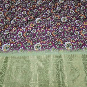 Elegant Jacquard Silk Print Fabric (2)