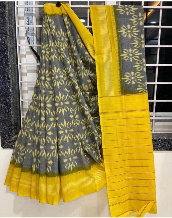 Linen Digital Print Saree (20)