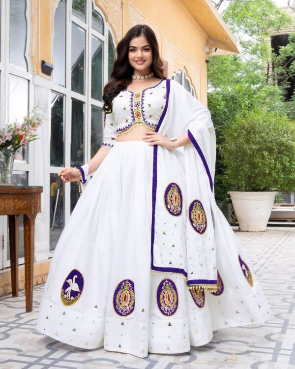 Muslin Cotton Lehenga (3)