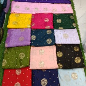 Pure Banarasi Silk Fabric 44 Inches Width (1)