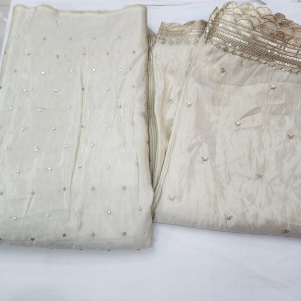 Pure Viscose Cosmos Silk With Embroidery (1)