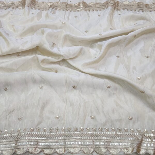 Pure Viscose Cosmos Silk With Embroidery (3)