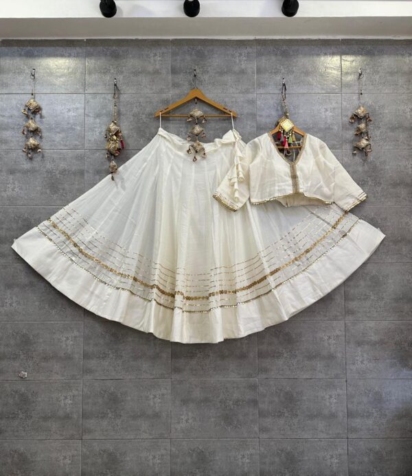 Roman Silk Chaniya Choli With Gotta And Sequence5