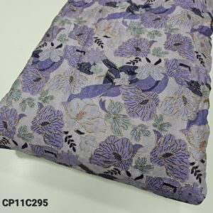 Soft Chinnon Fabric With Embroidered Print (1)