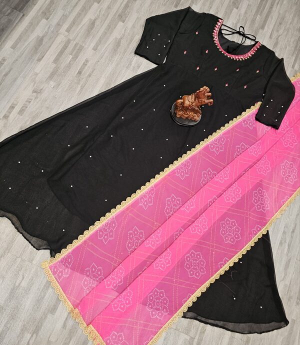 MAXI DRESS WITH DUPATTA