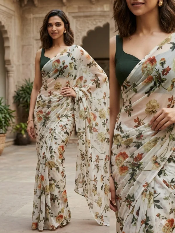 Digital print georgette fabric 448243 custom 038 bulk orders shop now - High-Quality Fabric