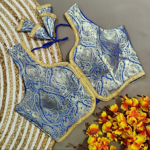 Banarasi Party Festival Wear Blouse (5)