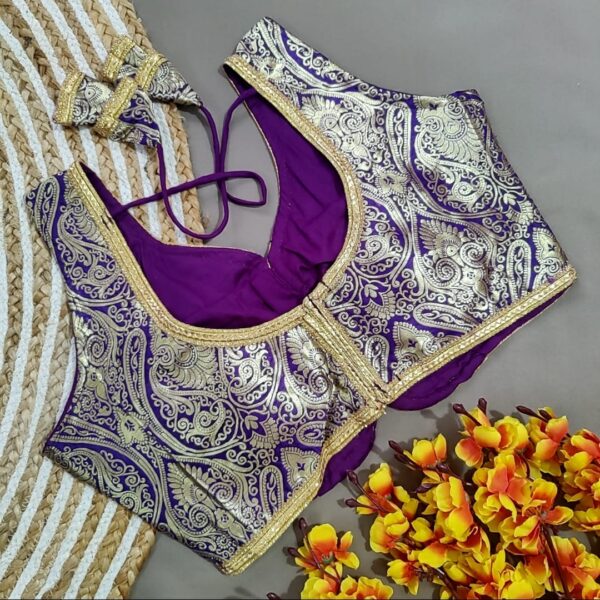 Banarasi Party Festival Wear Blouse (8)