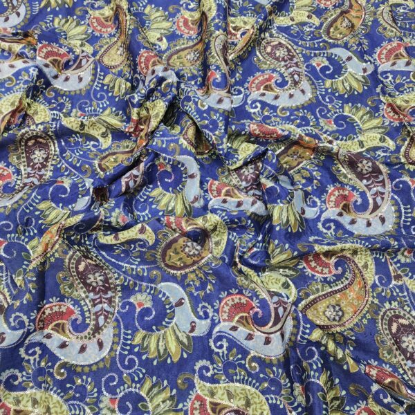 Chinnon Fabric With Position Print And Embroidery (15)