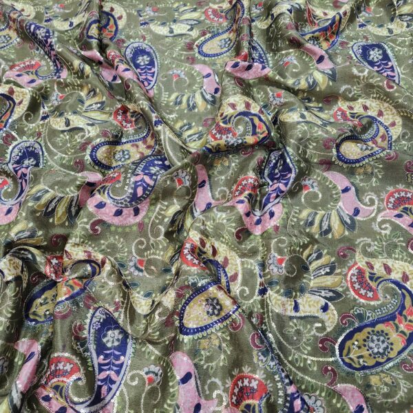 Chinnon Fabric With Position Print And Embroidery (17)