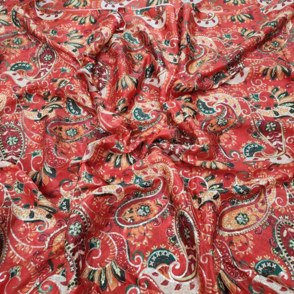 Chinnon Fabric With Position Print And Embroidery (5)