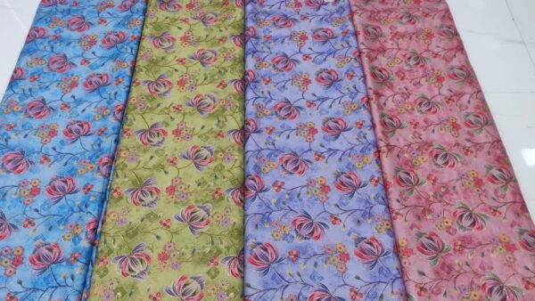 Chinon Fabric With Embroidery Prints (2)