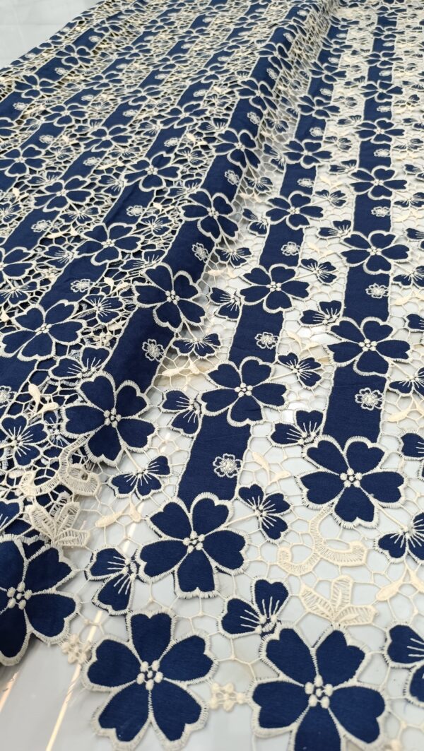 Imported Crochet Cut Work Fabric 40-50 Inches