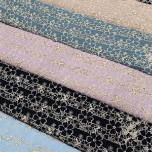 Imported Crochet Cut Work Fabric 40-50 Inches