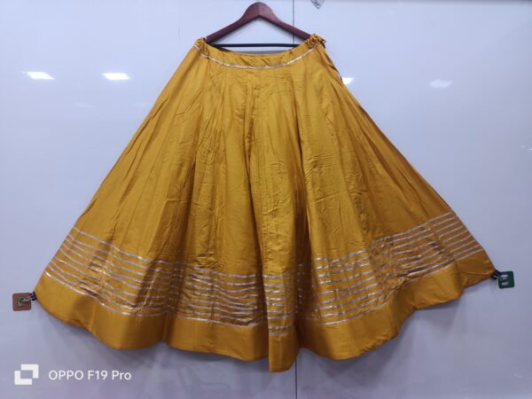 Navratri Special 7m Flair Lehenga Rayon Cotton (1)