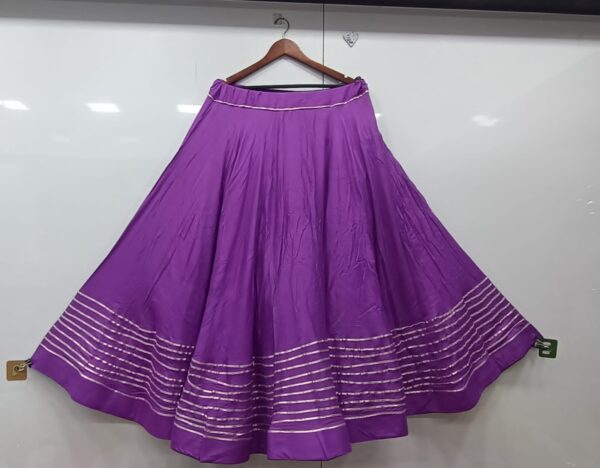 Navratri Special 7m Flair Lehenga Rayon Cotton (9)