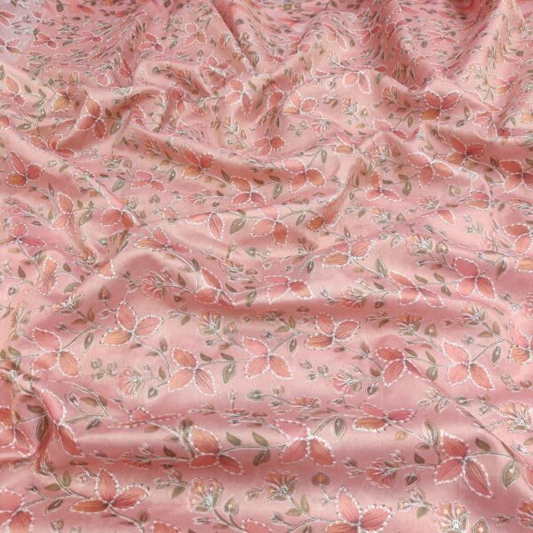 Premium Cotton Feel Tissue Zari Silk Fabric (14)