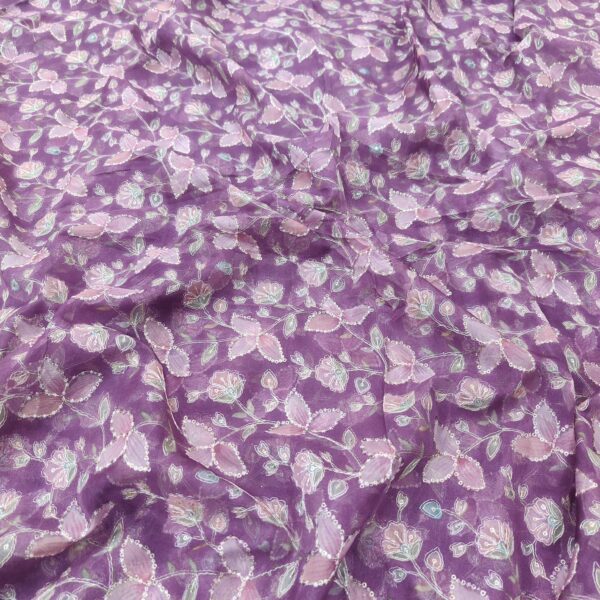 Soft Feel Organza Embroidered Fabric (13)