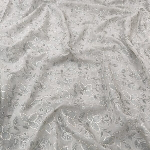 Soft Feel Organza Embroidered Fabric (15)