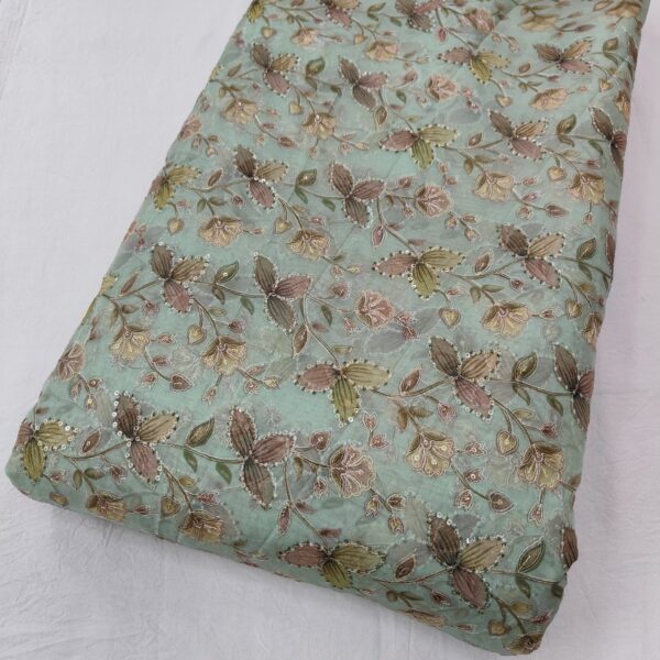 Soft Feel Organza Embroidered Fabric (17)