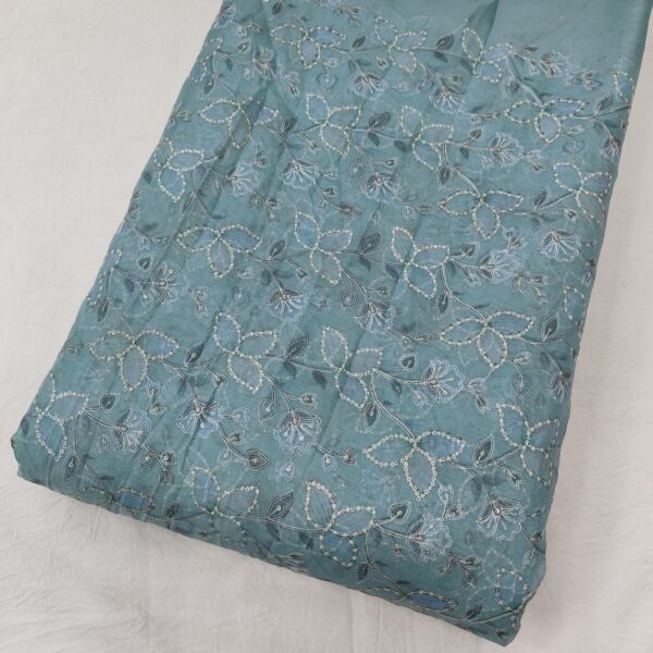 Soft Feel Organza Embroidered Fabric (5)