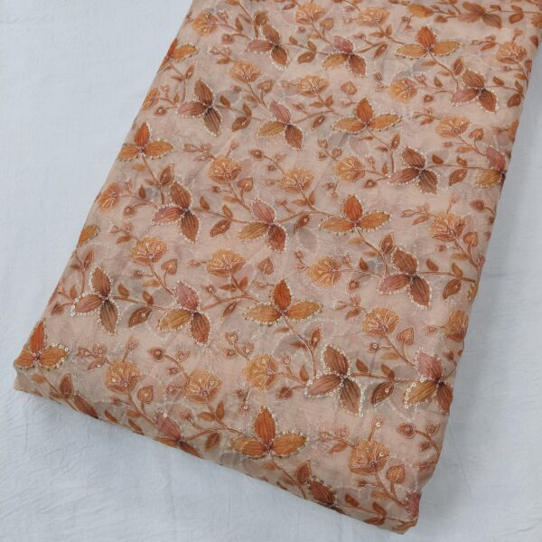 Soft Feel Organza Embroidered Fabric (7)