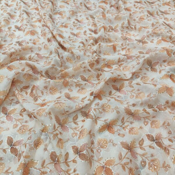 Soft Feel Organza Embroidered Fabric (8)