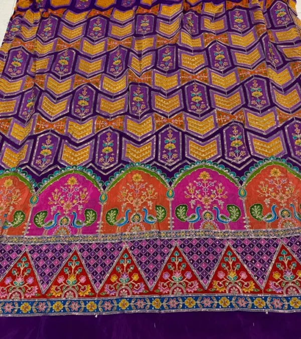 Heavy Multi-Cording Sequence Pure Crepe Fabric