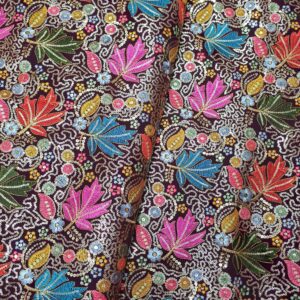 Georgette Fabric With Heavy Multi Sequence Work2