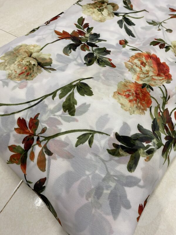 "Stunning Smooth Georgette with Digital Print – ₹160/mtr"