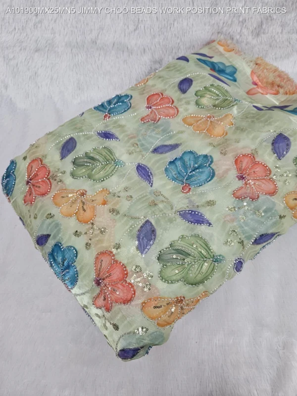 Jimmy choo fendy fabric cut dana handwork 038 position print - High-Quality Fabric