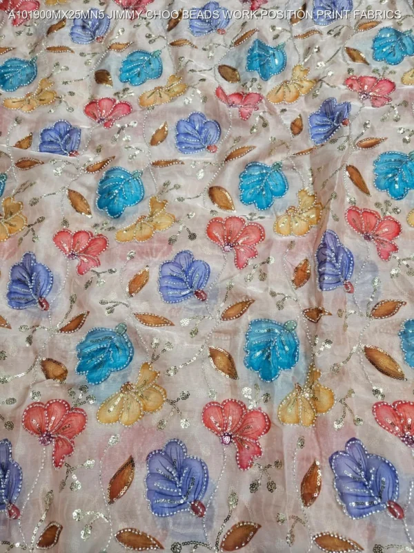 Jimmy choo fendy fabric cut dana handwork 038 position print - High-Quality Fabric