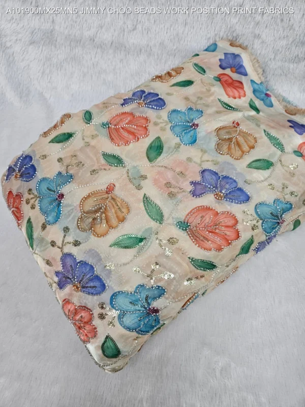 Jimmy choo fendy fabric cut dana handwork 038 position print - High-Quality Fabric