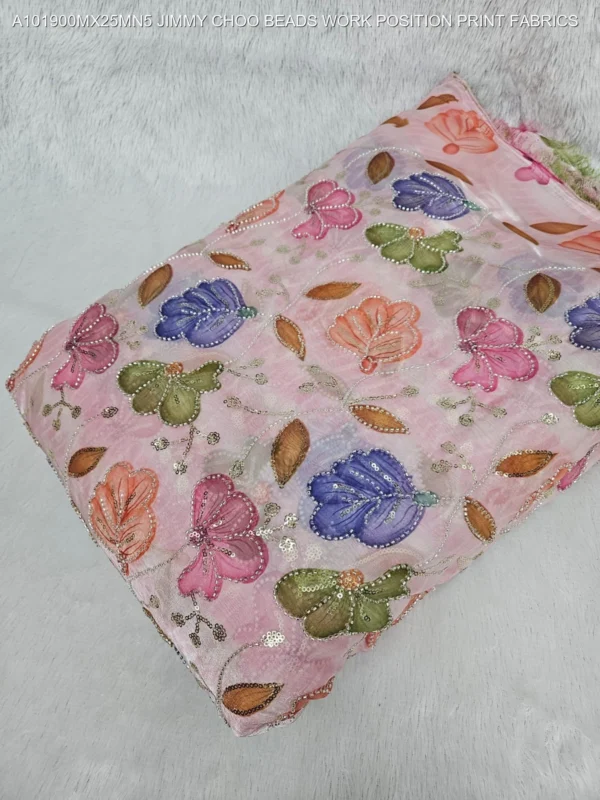 Jimmy choo fendy fabric cut dana handwork 038 position print - High-Quality Fabric