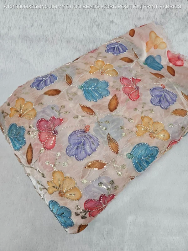 Jimmy choo fendy fabric cut dana handwork 038 position print - High-Quality Fabric