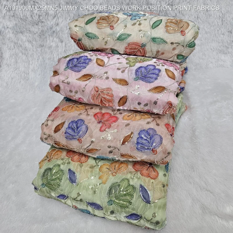 Jimmy choo fendy fabric cut dana handwork 038 position print - High-Quality Fabric